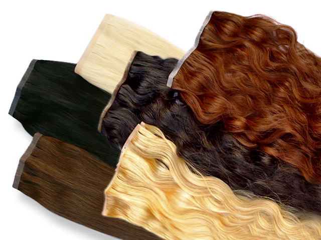 Tape Extensions / Skin Wefts / Tape Tressen