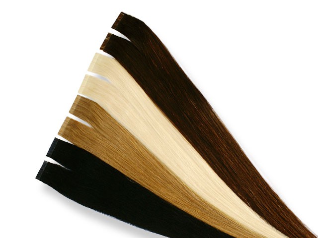 10 Tape Extensions á 4 cm, glatt, 25 g, 60 cm - SalonLine