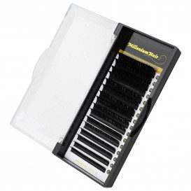 Selbstfächernde Wimpern - Easy Fans Lashes - Silk Lashes - Seidenwimpern - Mix Tray 8-15 mm