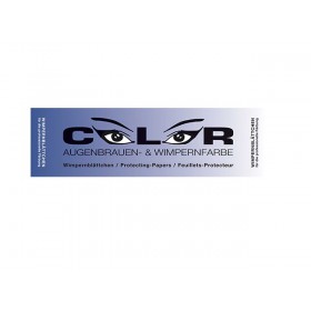 Color Wimpernblättchen - 96 Stück - für Wimpern- und Augenbrauenfarbe