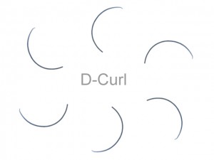 MilleniumHair D-Curl Lashes - D-Curl Wimpern - 0,15 mm Stärke - Länge wählbar