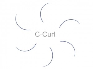 MilleniumHair C-Curl Lashes - C-Curl Wimpern - 0,15 mm Stärke - Länge wählbar
