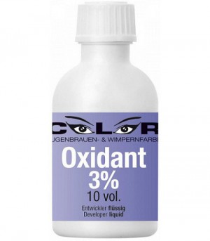 Color 3 % Oxidant - Entwicklungsflüssigkeit - für Wimpern- und Augenbrauenfarbe (50 ml)
